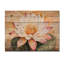 Fleur de cactus du désert du Nevada - Art mural traditionnel en bois sur bois de pin naturel-1733014721