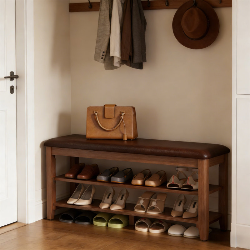 Range-chaussures en bois de qualité supérieure pour la maison