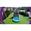 POP JUMP 16ft Ice Pop Inflatable Dual Lane Slide with Pool for Kids & Adults, Include Blower