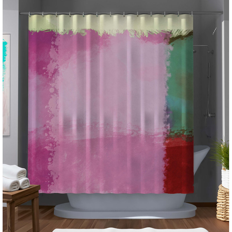 Magnifique rideau de douche doux