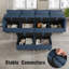 Canapé modulaire rembourré 6 pièces avec rangement sous le siège 6 pièces-102741958