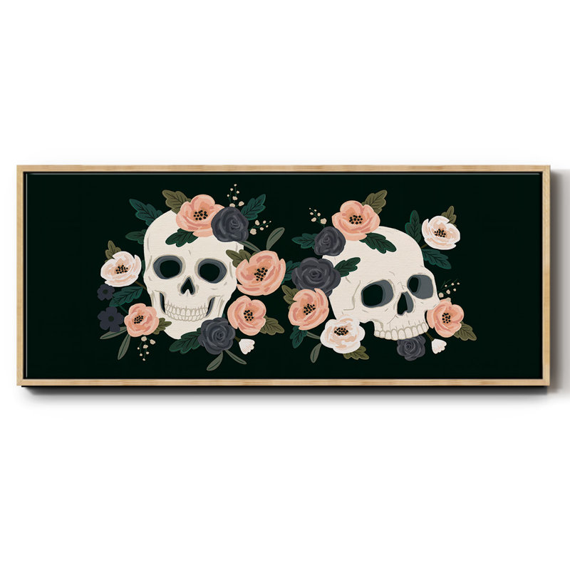 Collection Skull & Snake, toile encadrée, H 20 po x l 50 po