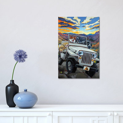 Watch for Falling Rocks 1 Piece Wrapped Canvas Wall Art