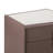 Poole Modern Textured Nightstand With Geometric Top And Dual Storage Drawers-116484469