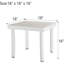 Méridiennes de patio réglables en aluminium au bord de la piscine avec table