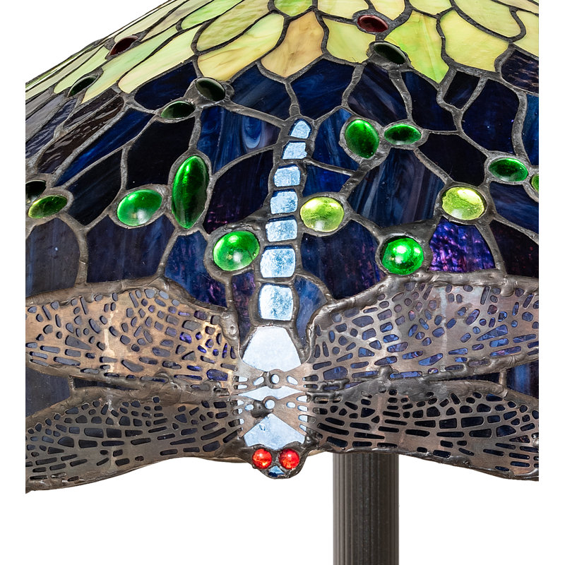 Riyad Floor Lamp, Green/Blue