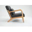 Chaise d'appoint Mid-Century moderne avec structure en bois-763360881-763360885
