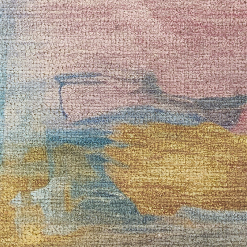 Tapis Calliope tufté à la main en PET, à motifs abstraits, 2,74 m x 3,66 m, 9' x 12'