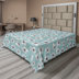 Almond Green Off White Floral
