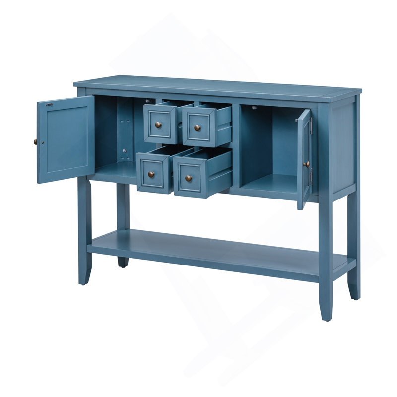 Cathalina Accent Cabinet, Navy Blue