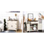 Garde-manger autoportant Enochs avec tablette réglable pour le salon, bois-326914277