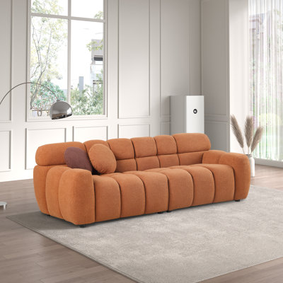 Sellner 86.5" Upholstered Modern Style Sofa