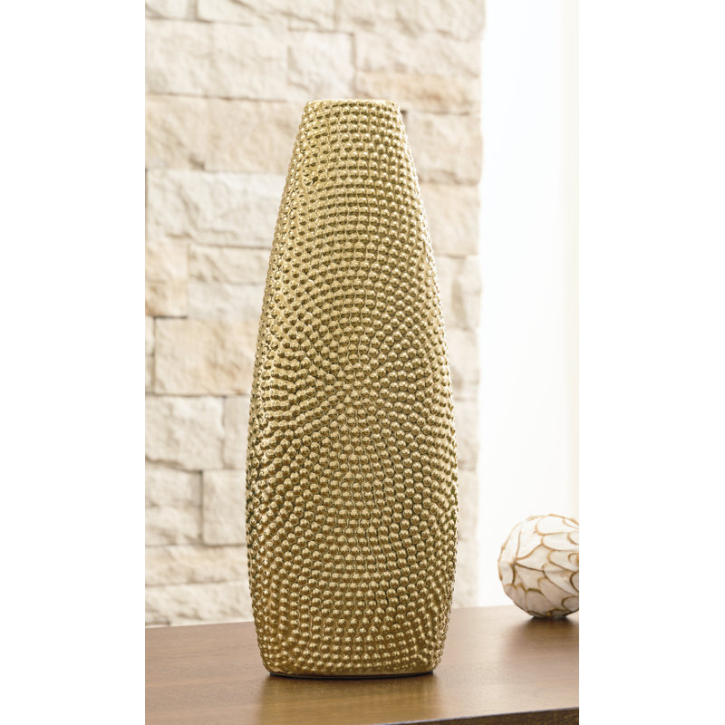 Vase de table Tabrea, H 13,75 po x l 5 po x P 2,75 po