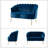 Hendrix 50.2'' Velvet Loveseat-91143978