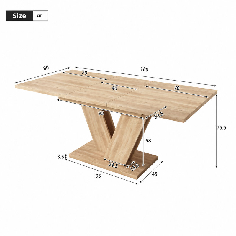 Dining Table, Oak