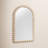 Waltham Solid Wood Arch Mirror-43100373