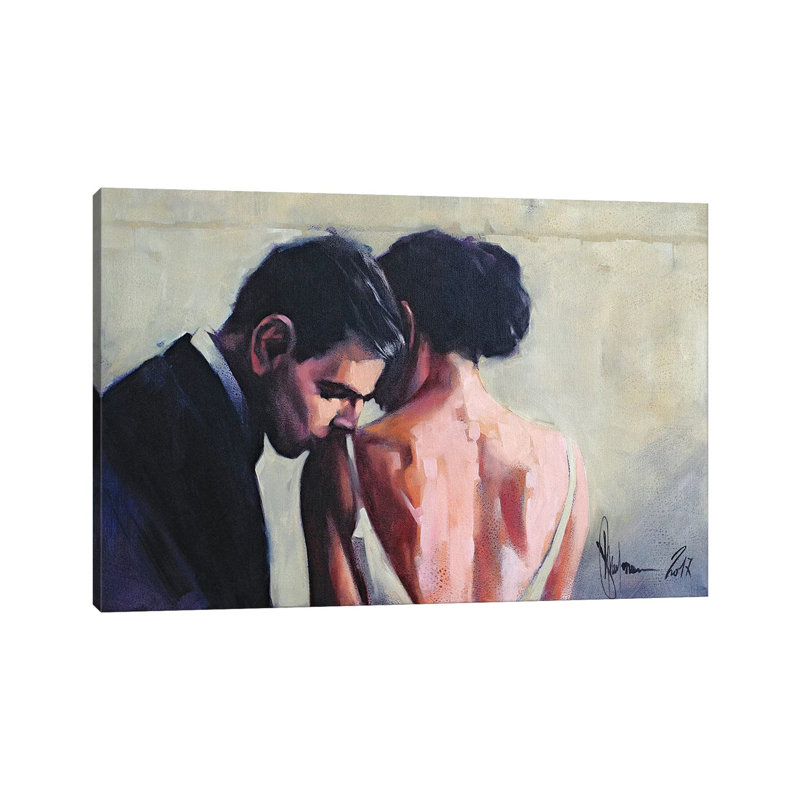 The February 14 1 Piece Wrapped Canvas Wall Art, 66.04 cm H x 45.72 cm W x 1.91 cm D