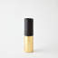 Collins Vase-Matte Black/Gold Metallic-Lg-1106314243