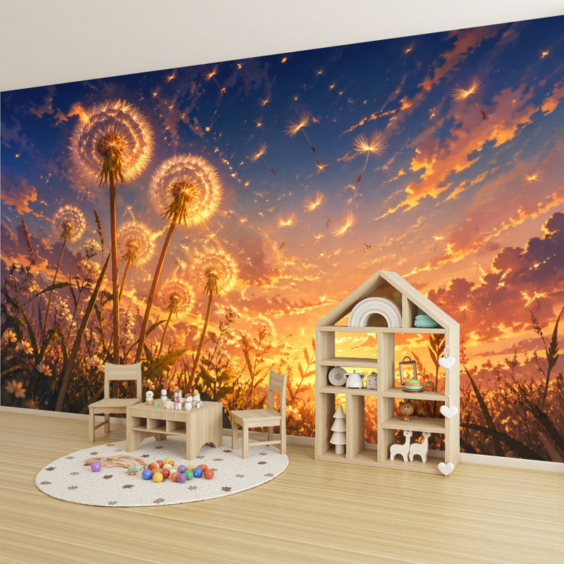Adhésif mural amovible Peel and Stick, L 99,6 po x l 144 po