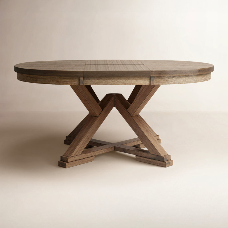 Denfield Extendable Round Dining Table