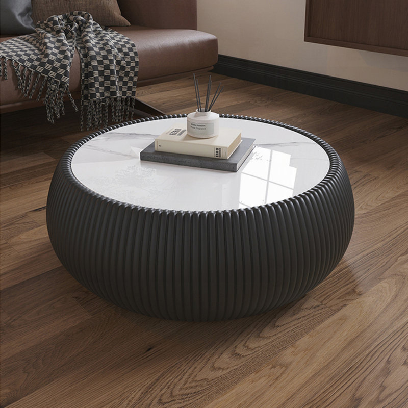 Table basse Marble, Noir