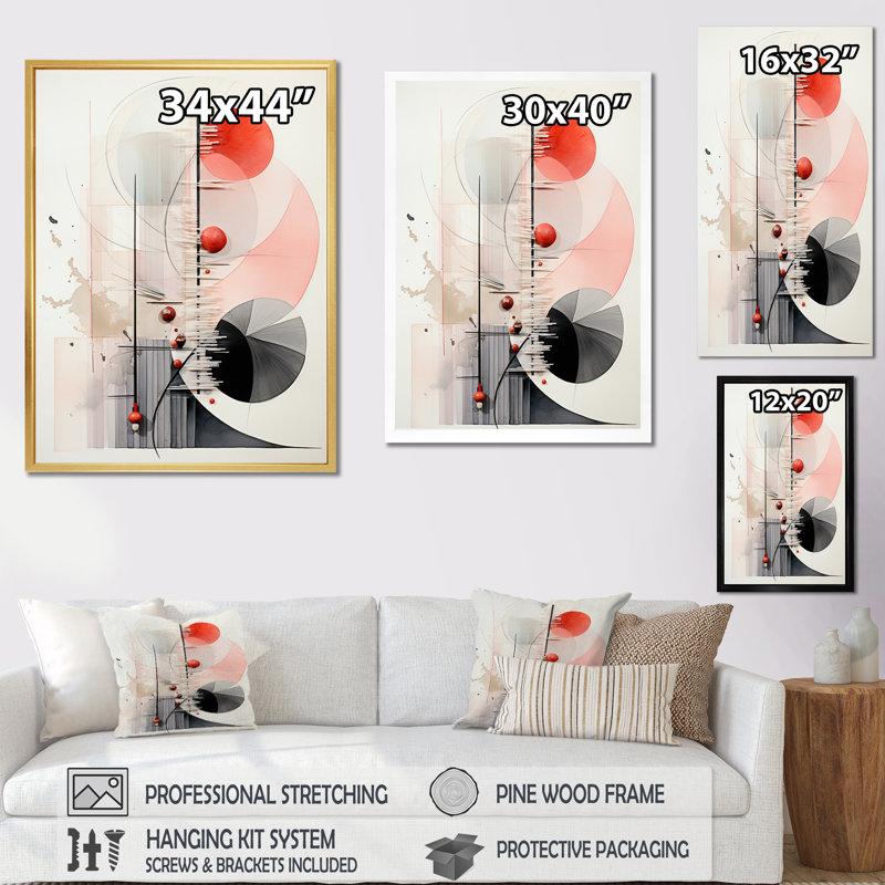 Heiti Asian Art Seashell Sumi I, reproduction d'art sur toile, Impression noire sur toile encadrée