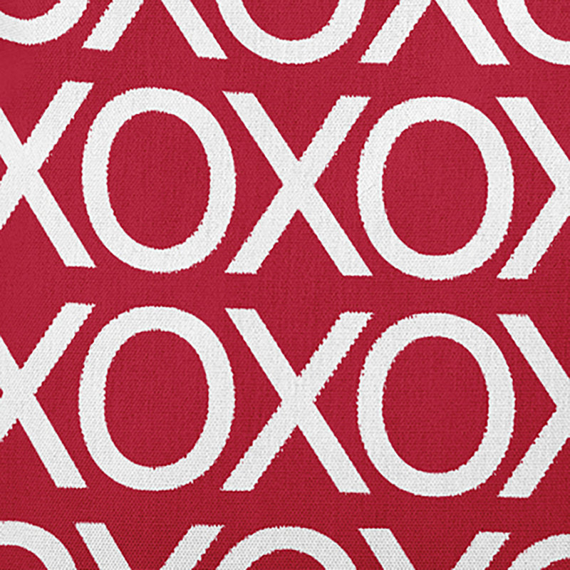 Coussin d'extérieur carré, 18 po x 18 po, Rouge