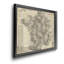 Carte de France antique-impression d’art graphique sur toile encadrée-581565617-581565630
