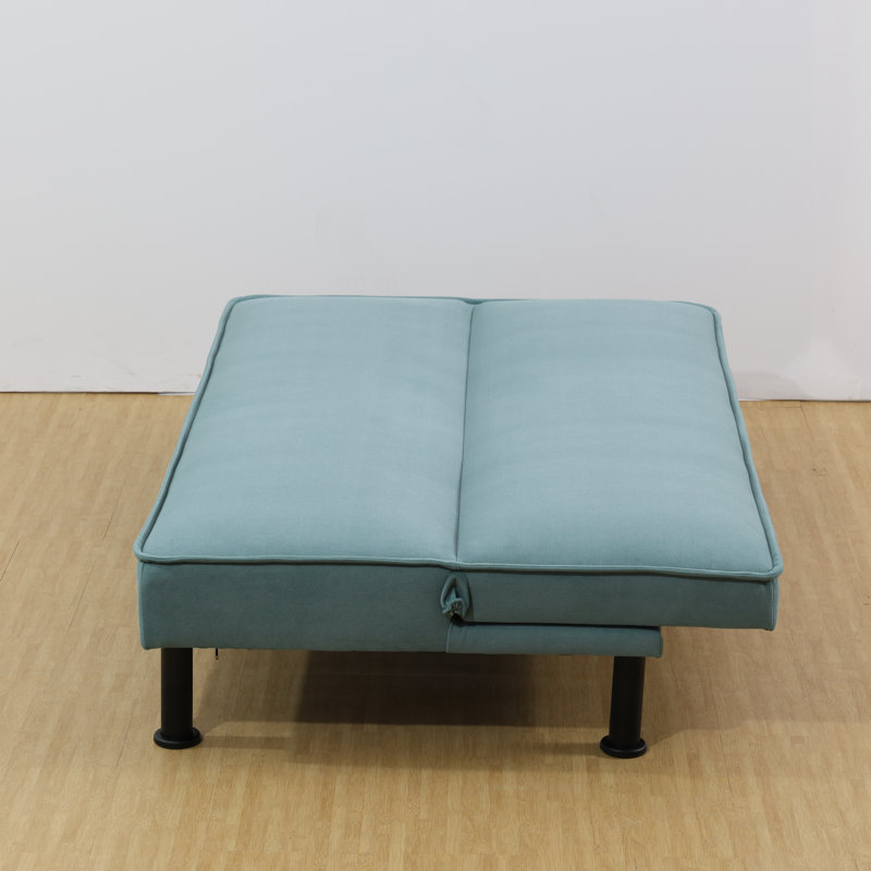 Daiten Twin 64'' Upholstered Convertible Sofa, Green