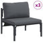 Vidaxl Garden Sofa Set 6 Pcs Anthracite Steel