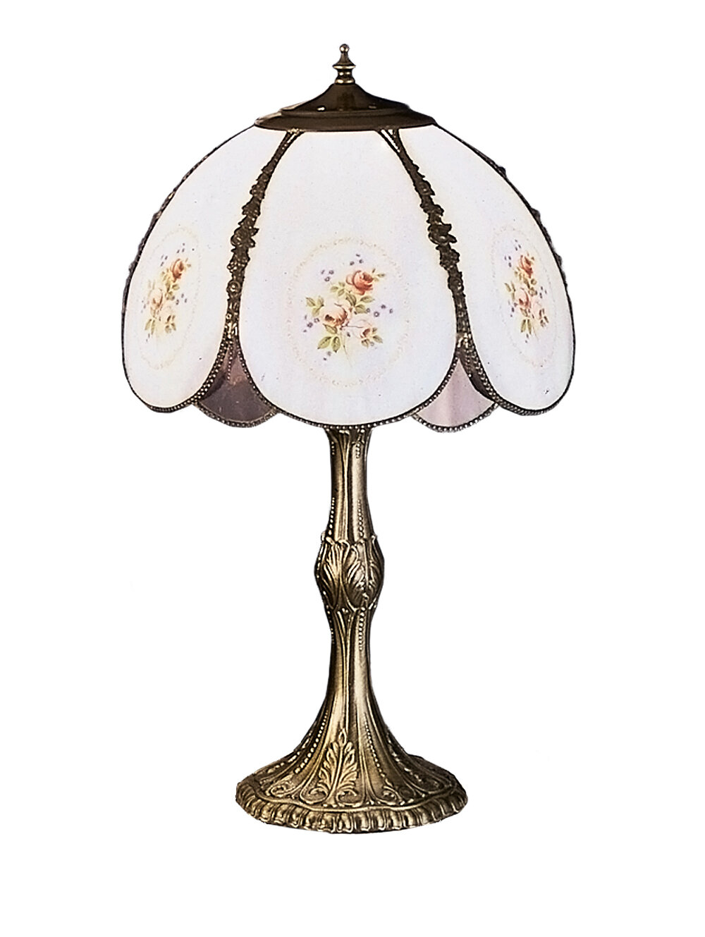 Meyda Lighting Cabbage Rose Metal Table Lamp & Reviews - Wayfair Canada