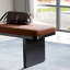 Banc rembourré luxueux pour chambre en cuir-101141527