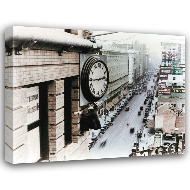 Astoria Grand Hollywood, galerie de photos d'archives sur toile tendue avec titre: Harold Lloyd (64_487410)