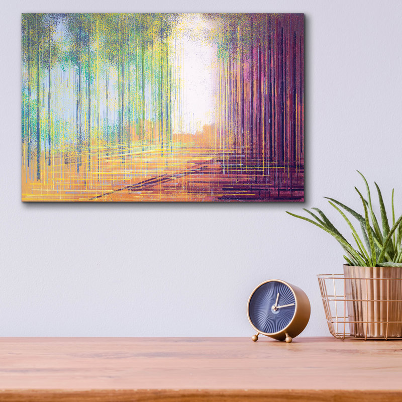 «Morning In The Forest» par Marc Todd, H 12 po x l 16 po x P 0,13 po