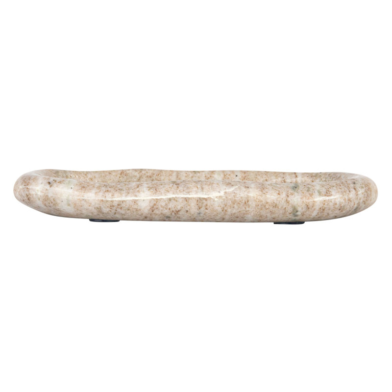 Oval Marble Serving Tray