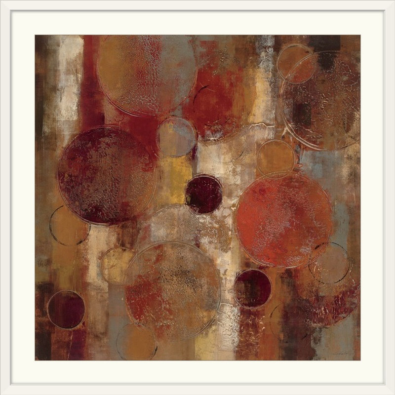 « ii » par silvia vassileva,, reproduction d’art Oriental Bazaar, H 35 po x l 35 po x P 1,5 po, Toile