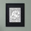« fish », impression encadrée sur toile-19608564-19608565