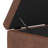 Repose-pieds de rangement pour table basse 36 po avec couvercle relevable Rebecca