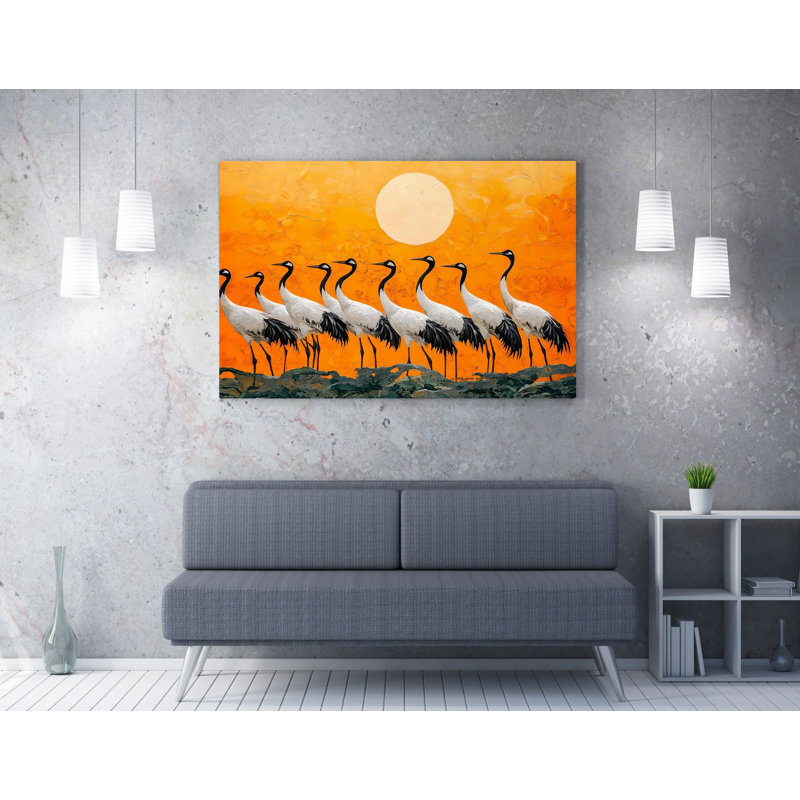 Stylish Decorative Canvas Painting, 19.7 x 27.6 Inches | High-Quality 50% Cotton / 50% Polyester with Digital Printing | Sturdy Wooden Frame (0.8 x 0.8 Inches) | Perfect for Living Room, Bedroom, or Office Decor