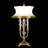 Beveled Arcs Table Lamp