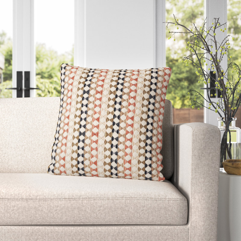 Libbie No Decorative Addition Cotton Throw Pillow