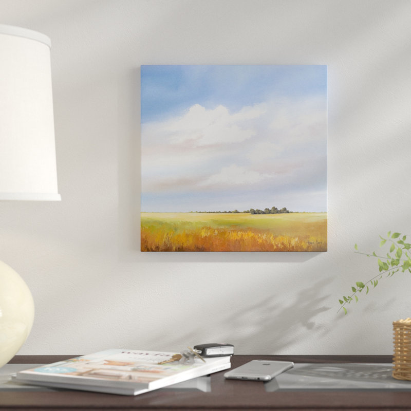 « lowlands iv », impression sur toile, H 12 po x l 12 po x P 0,75 po, Toile tendue, Pas de tapis