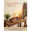 Plateau de valet en bois d'acacia fabriqué à la main 12,2 po x 6 po - Rangement surélevé pour hall d'entrée et table de chevet