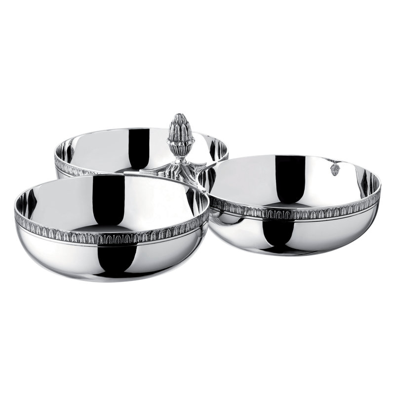 Malmaison Silver Plated Nut Bowl