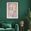 Three Beauties Shadowbox Abstract Print by Oliver Gal, Black Frame, 10 x 15-146848392-146848399