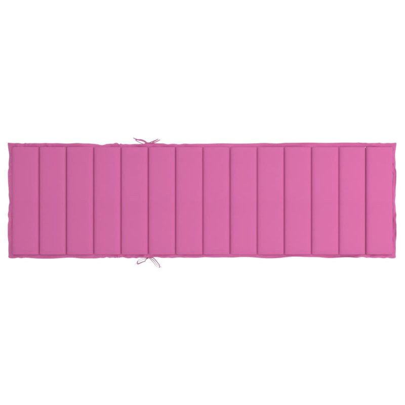Coussin de siège / dossier d'extérieur, L 78,7 po x l 23,6 po x T 1,6 po, Rose
