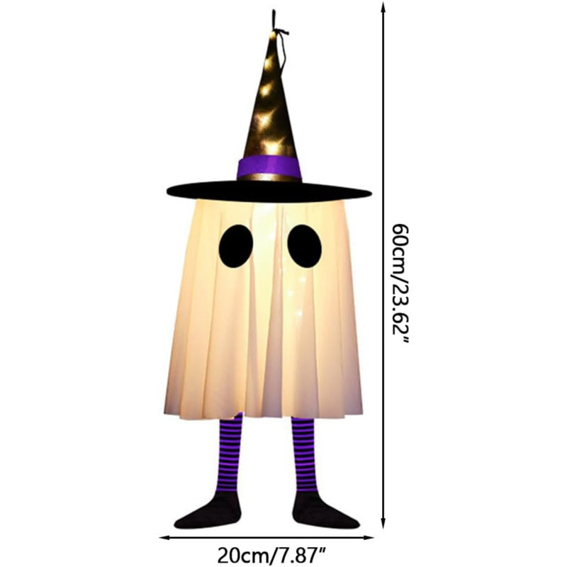 Halloween Ghost Ornaments Stuffed Holiday Accent