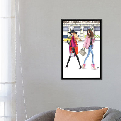 " February Pink Fashionistas " by Rongrong DeVoe