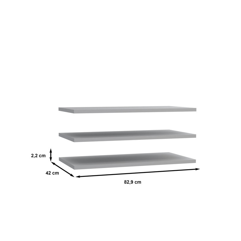 Heriberto 82.9cm Shelving