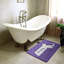 Tapis rectangulaire antidérapant pour salle de bain-122103222-42101511-42101507